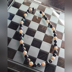 Elegant Multicolor Beaded Necklace Absolute Stunning Estate